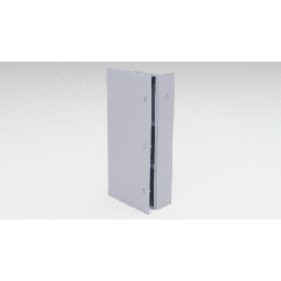 Gabinete para 3 baterías EPCOM GBP03 exterior galvanizado
