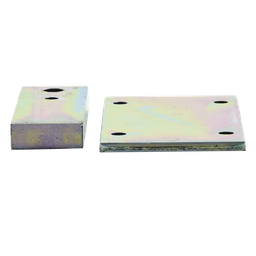 Herrajes con placa y montura posterior FAAC 72840065