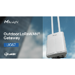 Gateway LoRaWAN Milesight UG67 8 canales IP67 con SIM