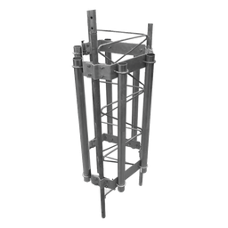 Herraje 6 antenas sectoriales Syscom Towers SM-HEX-35G