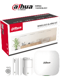 Kit Alarma Inalámbrico con Conexión 4G, Wifi, Ethernet/ Monitoreo por APP/ Incluye Panel Ethernet, WiFi, 3G, 4G (Dual SIM); 1 Sensor de Movimiento; 1 Contacto Magnético; Un Control