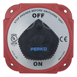 Interruptor desconexión batería Perko 9703DP 480A marino