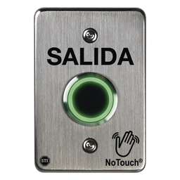 Botón de salida sin contacto STI NT-SS101-ES IR acero inox