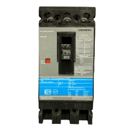 Interruptor termomagnético Siemens ED63B100MX 3P 100A 600V