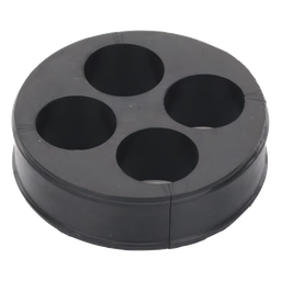 Inserto de caucho Syscom Towers CI-4-78 4 orif. 7/8"