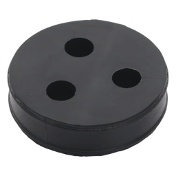 Inserto de caucho Syscom Towers CI312 3 orificios 1/2"