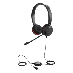 Diadema Jabra Evolve 30 Duo UC USB y 3.5 mm