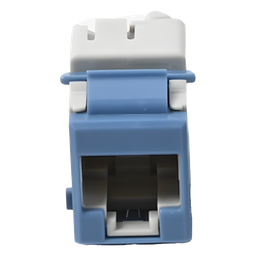 Jack keystone Siemon U6-K06NS Cat6 UTP RJ45 azul