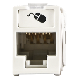Jack RJ45 Siemon U6-H02NS Cat6 UTP blanco