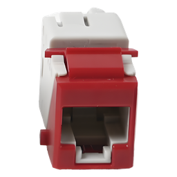 Jack keystone Siemon U6-K03NS Cat6 UTP rojo