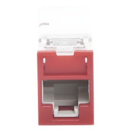 Jack Cat6 UTP Siemon Z6-03 keystone híbrido rojo