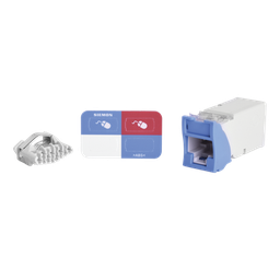 Jack Z-MAX SIEMON Z6-06B Cat6 UTP azul