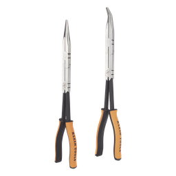 Pinzas Klein Tools 71402 juego 2 piezas punta larga 33 cm