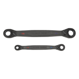 Llaves de matraca Klein Tools 68216 juego 2 pzas 4 en 1