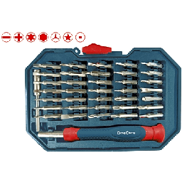 Juego desarmadores precisión Dongcheng D092503 37 piezas