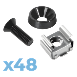 Kit tornillería rack LinkedPro LP-TAT-48 M5/M6 48 piezas