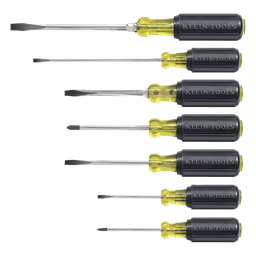 Juego desarmadores Klein Tools 85076 plana y Phillips 7 pzas