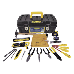 Juego de herramientas para electricista Surtek SYS125411 21 pzas