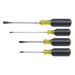 Juego de desarmadores Klein Tools 85105 ranurada y Phillips 4 pzas