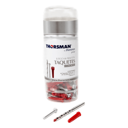 Kit fijación Thorsman TH-KITTP taquetes y tornillos