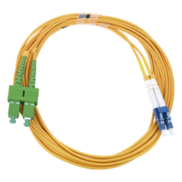 Jumper fibra óptica LinkedPRO LP-FO-D-LCU-SCA-03 monomodo 3m