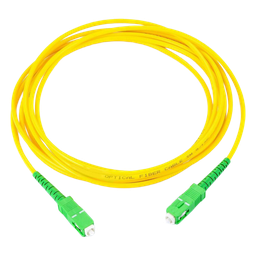 Jumper de fibra óptica monomodo LinkedPRO LP-FO-SCA-SCA-01 SC/APC símplex 1 m