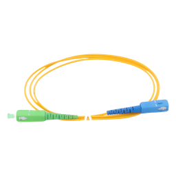 Jumper fibra óptica monomodo LinkedPRO LPSM2SCASCUS1 SC/APC-SC/UPC 1m