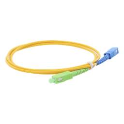 Jumper fibra óptica monomodo LinkedPRO LPSM3SCASCUS1 SC/APC-SC/UPC 1m
