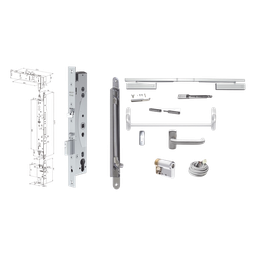Kit cerradura eléctrica Abloy PE460PE920KITSYS245 antipánico
