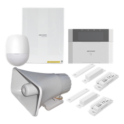 Kit alarma Hikvision AX HYBRID PRO DS-PHA64-LP/PACK(30W) 64 zonas