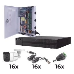 Kit videovigilancia TurboHD Epcom KESTX8T16BGP/A 16ch 1080p