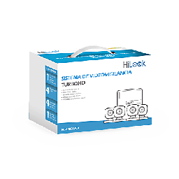 Kit videovigilancia TurboHD HiLook HL-1080-MC4 4 canales 1080p