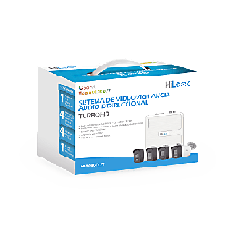 Kit videovigilancia TurboHD HiLook HL-1080-DL/T 4 canales 1080p