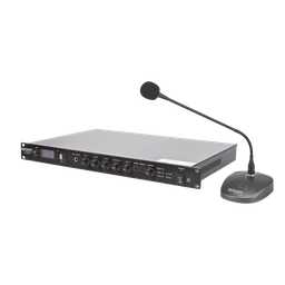 Kit amplificador EPCOM ProAudio SF120DTB 120W micrófono