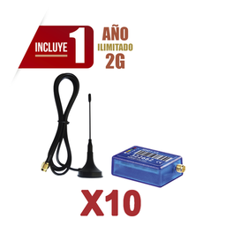 Kit 10 comunicadores 2G M2M Services KIT10MINI012G