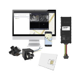 Kit rastreador GPS TopFlyTech TLW26BL 4G LTE BLE 5.0