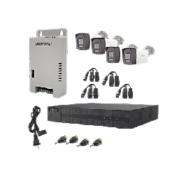 Kit CCTV HiLook HL-2080P-4B-TWA 4 canales 1080p ColorVu