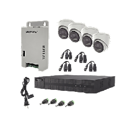 Kit CCTV HiLook HL-2080P-4E-TWA 4 canales 1080p ColorVu