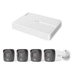 Kit videovigilancia IP HiLook KIPH4B4MP/A 2MP NVR 8ch PoE
