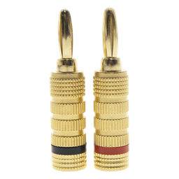 Kit conector banana EPCOM PROAUDIO EP-BSC-KIT chapado en oro
