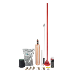 Pararrayos Total Ground KIT-MASTER-ALU-V2 80m aluminio
