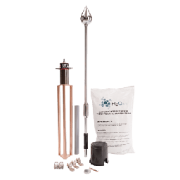 Kit pararrayos Total Ground KIT-MASTER-PE9-ALU 100A 100m