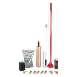 Kit pararrayos Total Ground KIT-MASTER-01-V2 160m
