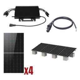 Kit solar interconexión Hoymiles 2kW 220V