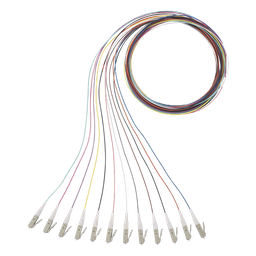 Kit 12 pigtails fibra Panduit NKFPZ1BN1NKM001 OM4 LC