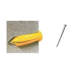 Kit taquetes y clavos Thorsman TC-P1 1" para muro falso