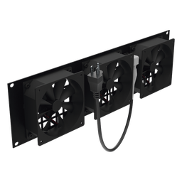 Kit ventiladores Linkedpro LP-VENT-03X3U 3x 12cm rack