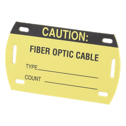 Kit etiquetas autolaminadas fibra Panduit PST-FO 5 piezas