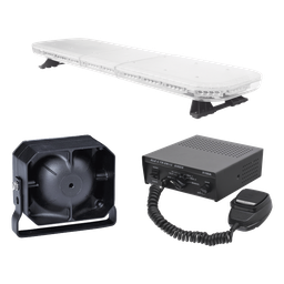 Kit señalización EPCOM X67RBAKIT3 barra 88 LED sirena
