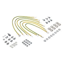 Kit tierra física Hoffman PGK 6 cables 12 AWG 411 mm